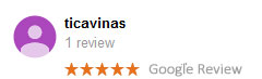 Ticavina Google Review