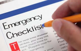 Water Damage Restoration Emergency Checklist