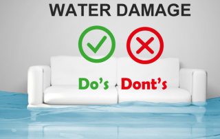 Water Damage Do's and Don'ts